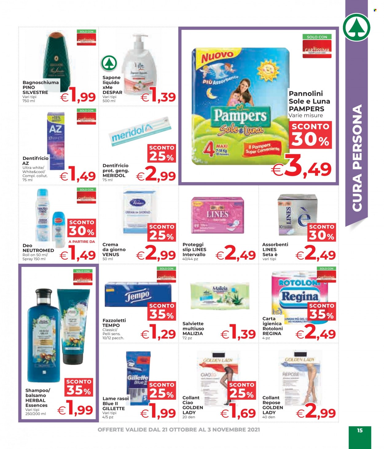 Volantino Eurospar - 21/10/2021 - 3/11/2021. Pagina 15