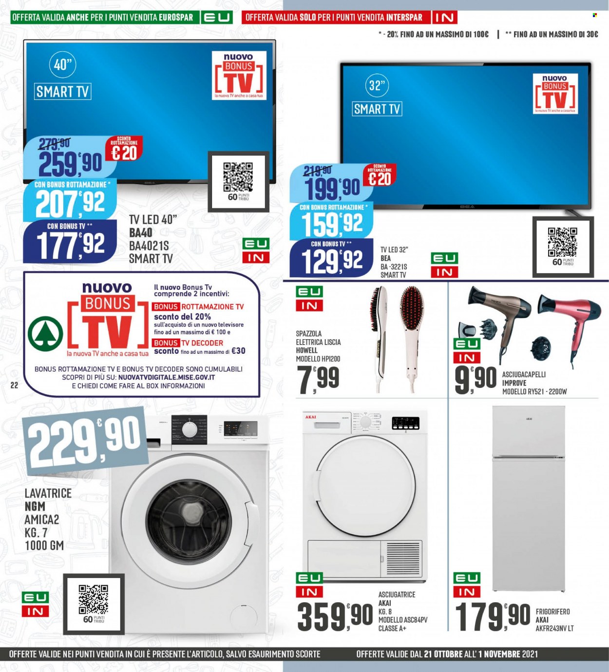 Volantino Interspar - 21/10/2021 - 1/11/2021. Pagina 22