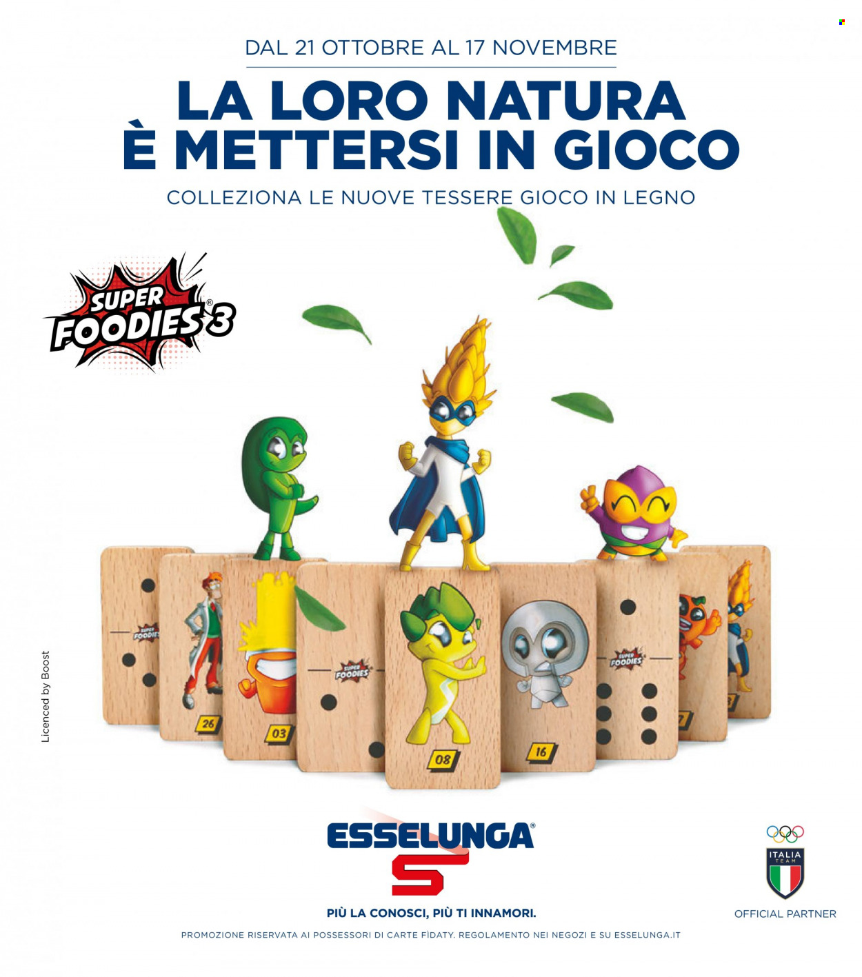 Volantino Esselunga - 21/10/2021 - 17/11/2021. Pagina 1