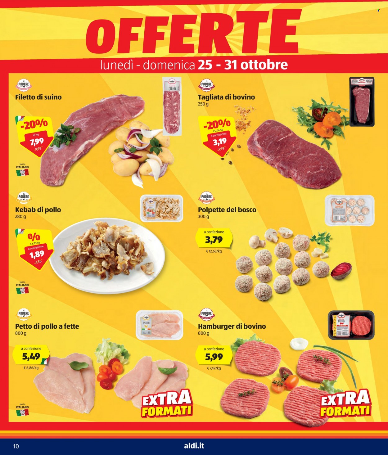 Volantino Aldi - 25/10/2021 - 31/10/2021. Pagina 10