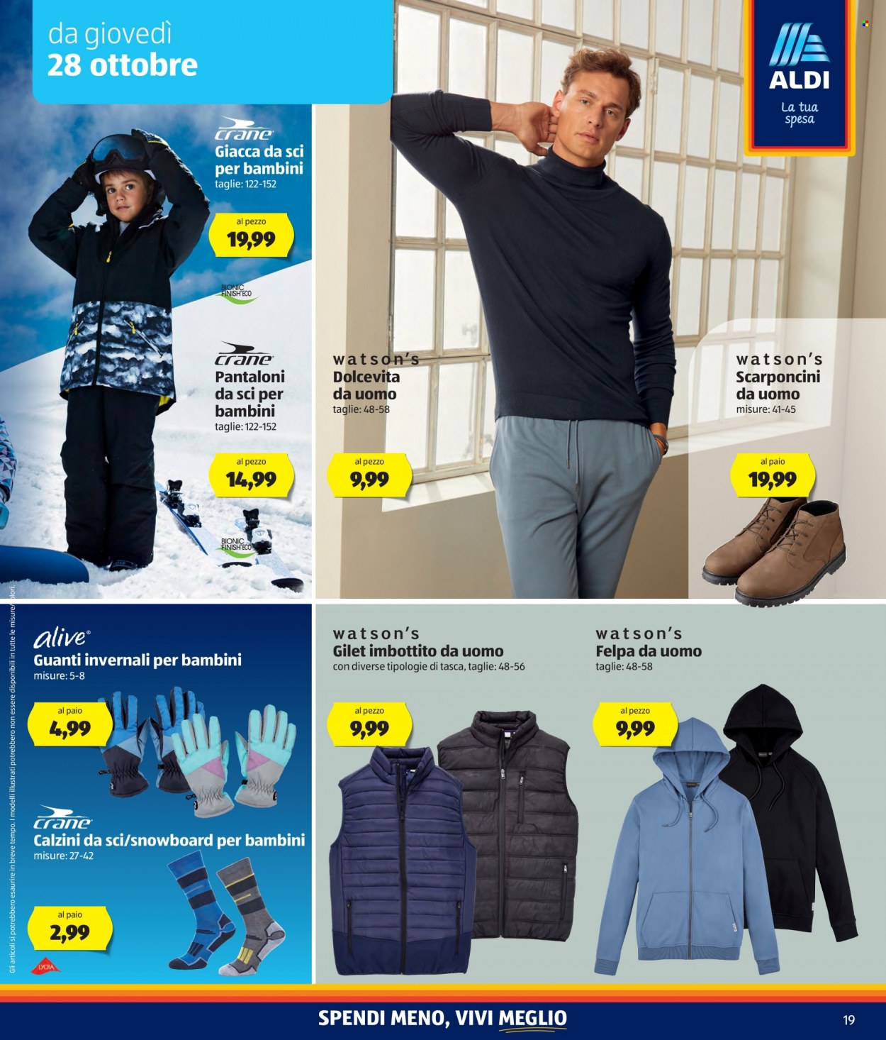 Volantino Aldi - 25/10/2021 - 31/10/2021. Pagina 19