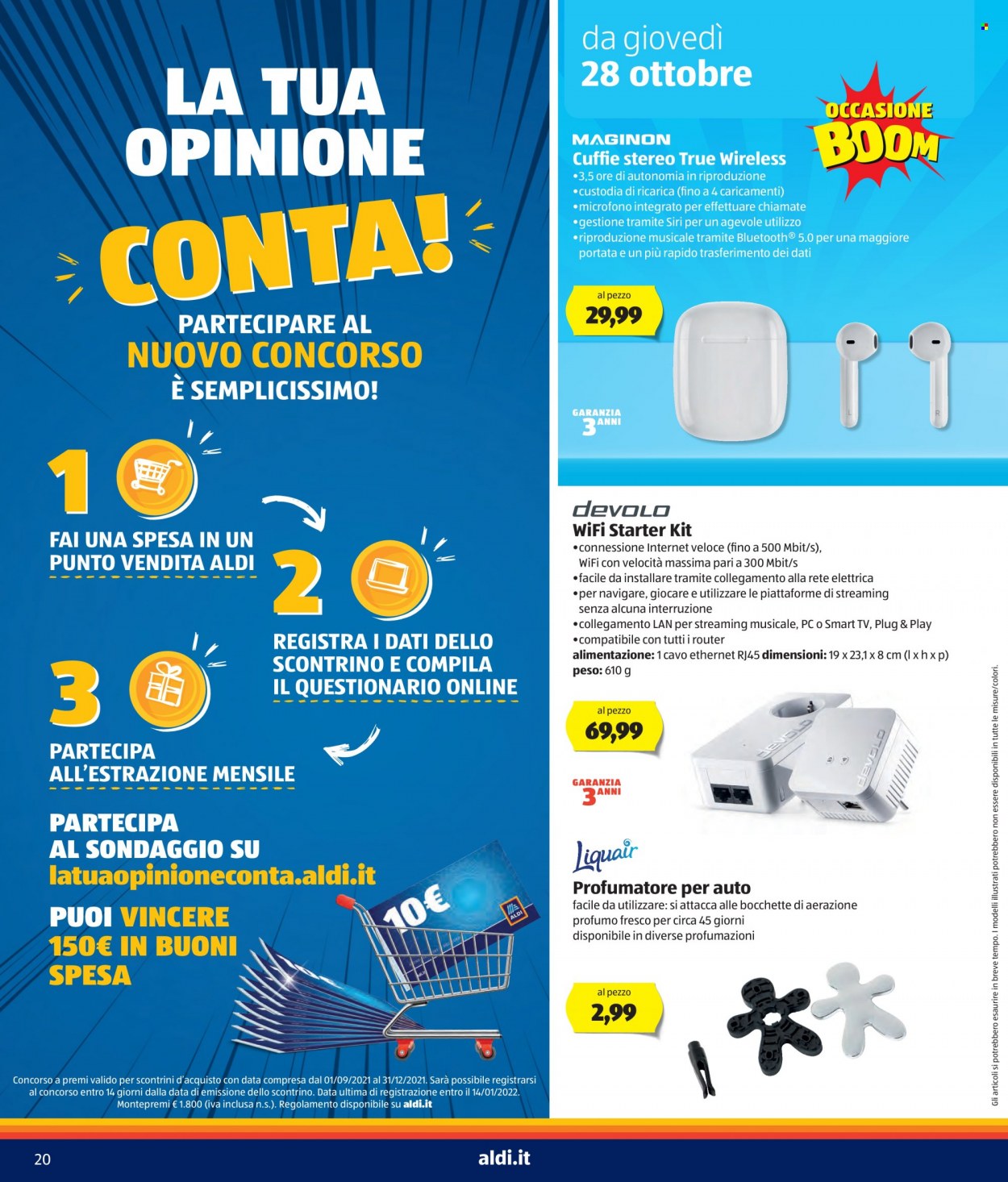 Volantino Aldi - 25/10/2021 - 31/10/2021. Pagina 20