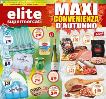 Volantino Elite Supermercati - 21.10.2021 - 3.11.2021.