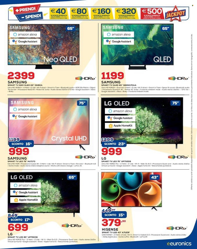 Volantino Euronics - 22/10/2021 - 10/11/2021. Pagina 9