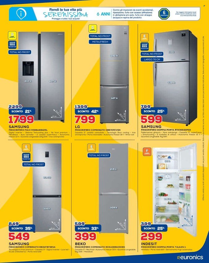 Volantino Euronics - 22/10/2021 - 10/11/2021. Pagina 13