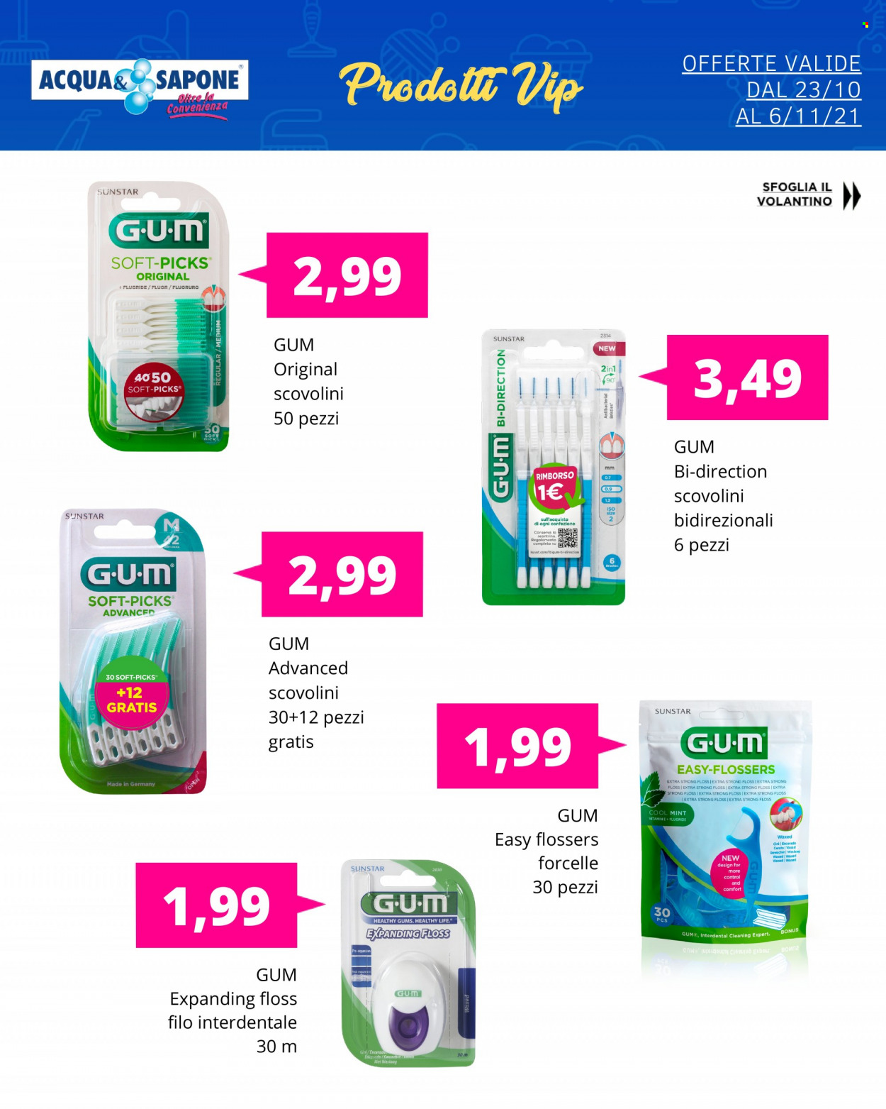 Volantino Acqua & Sapone - 23/10/2021 - 6/11/2021. Pagina 5