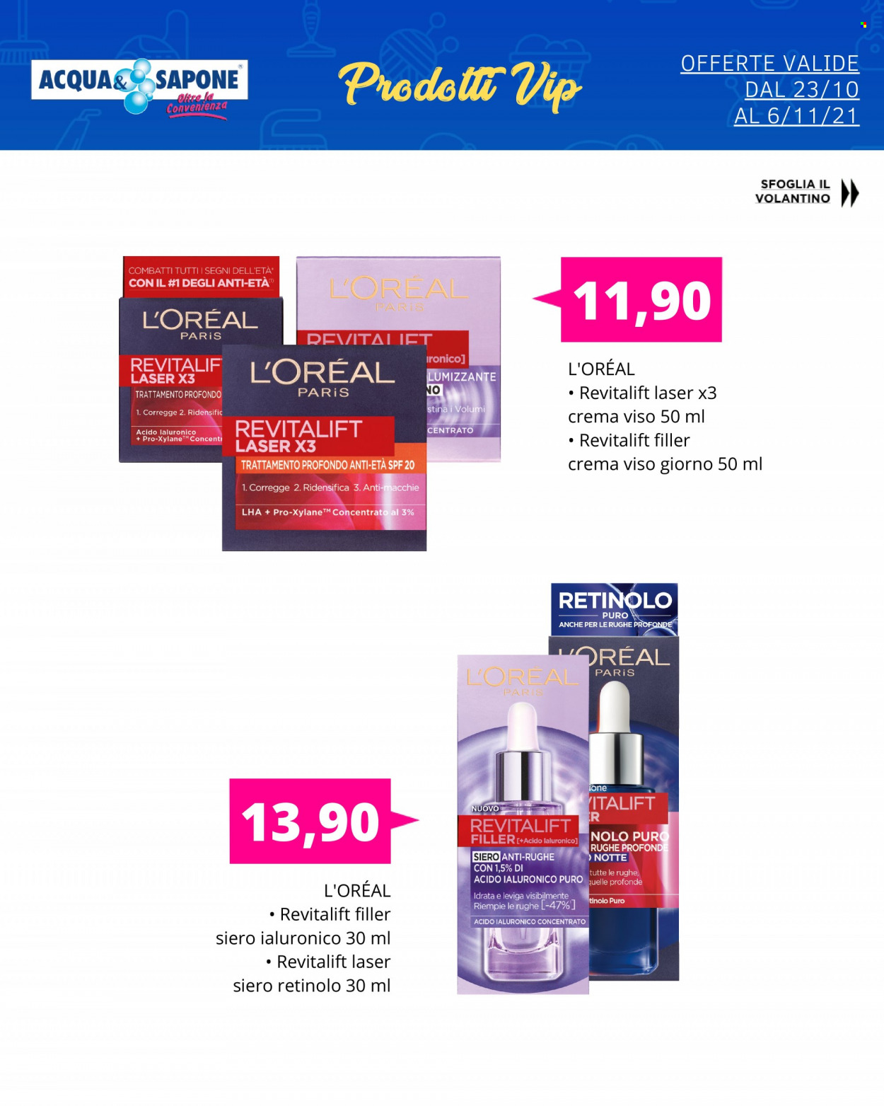 Volantino Acqua & Sapone - 23/10/2021 - 6/11/2021. Pagina 7