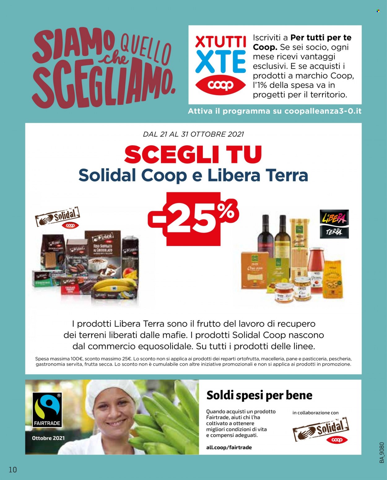 Leták Coop - 21.10.2021 - 31.10.2021. Strana 10