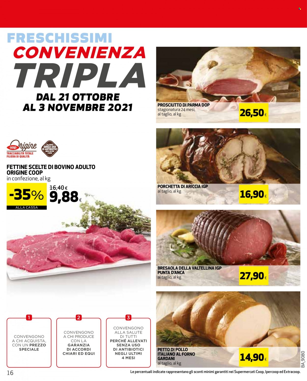 Leták Coop - 21.10.2021 - 31.10.2021. Strana 16