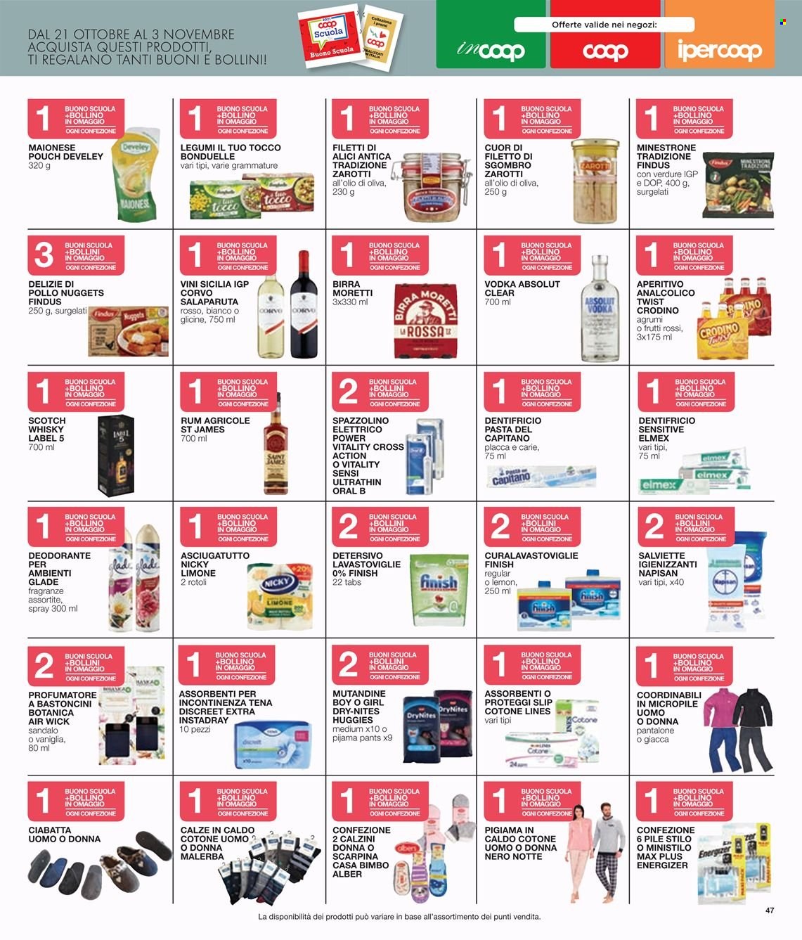 Volantino Coop - 21/10/2021 - 3/11/2021. Pagina 49