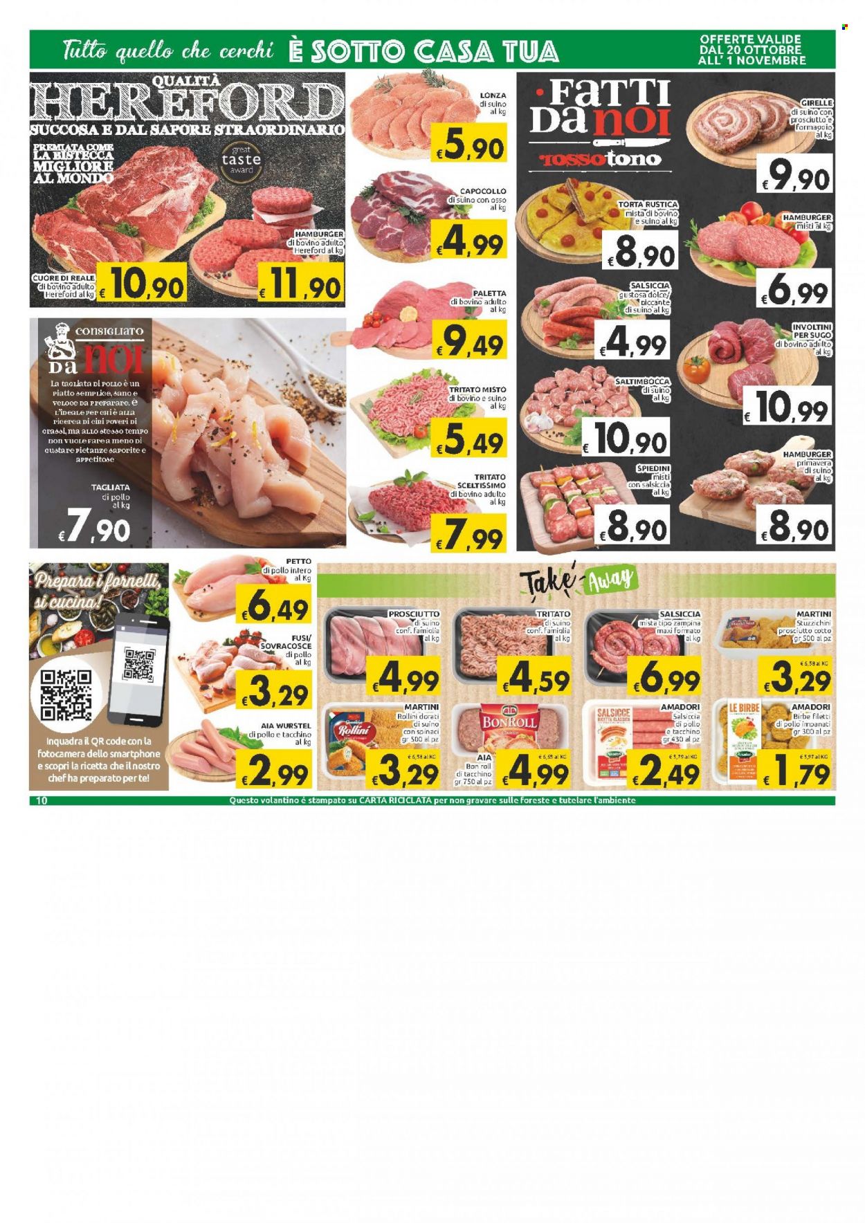 Volantino Carrefour - 20/10/2021 - 1/11/2021. Pagina 10
