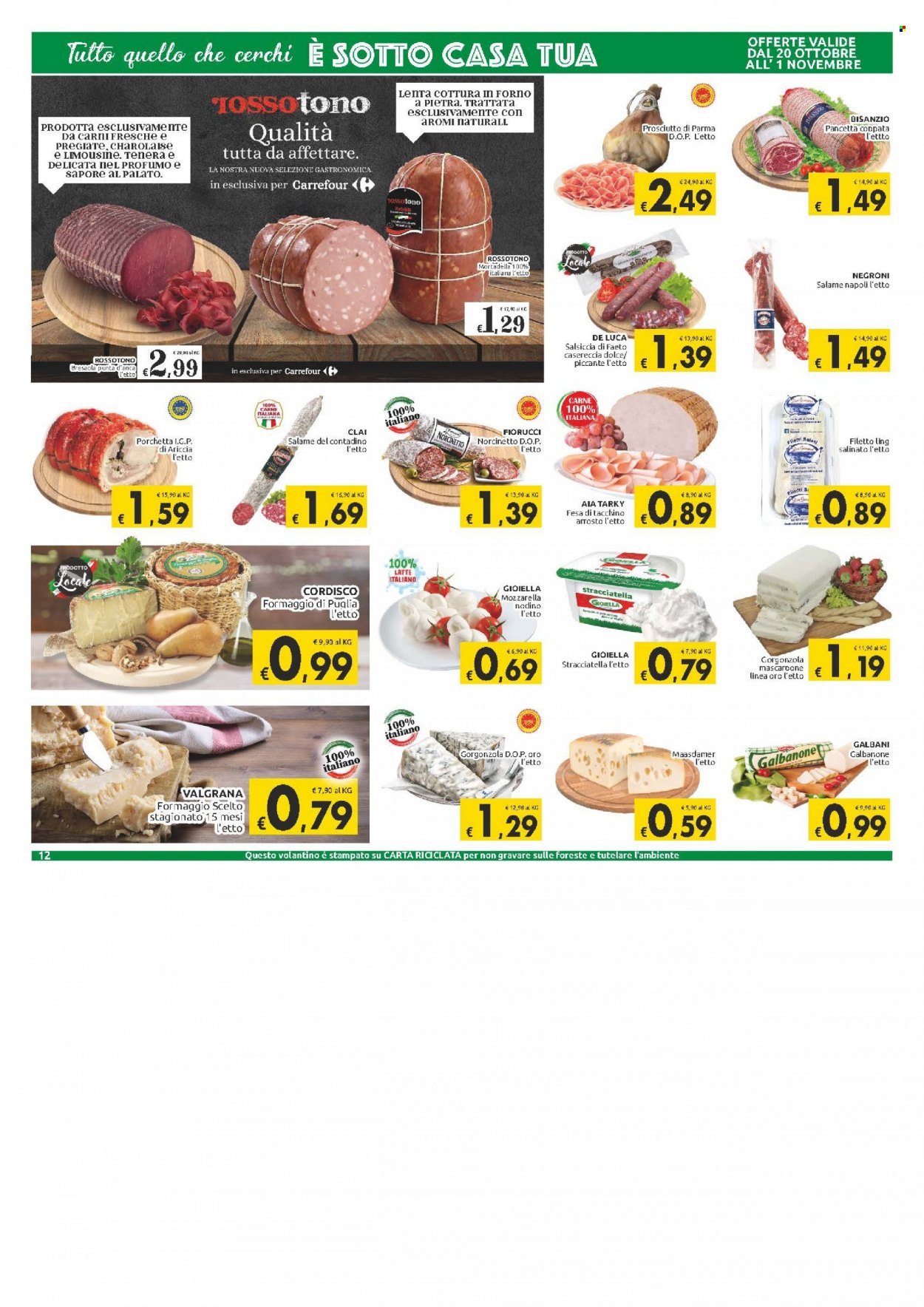Volantino Carrefour - 20/10/2021 - 1/11/2021. Pagina 12