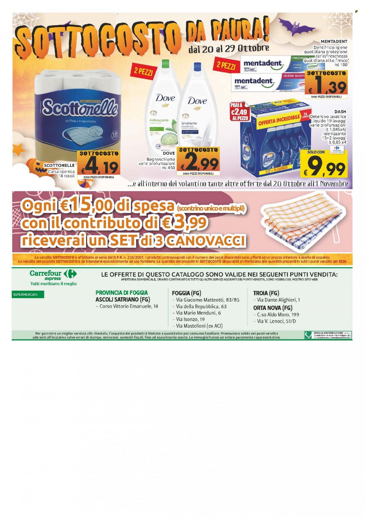 Volantino Carrefour - 20/10/2021 - 1/11/2021. Pagina 20