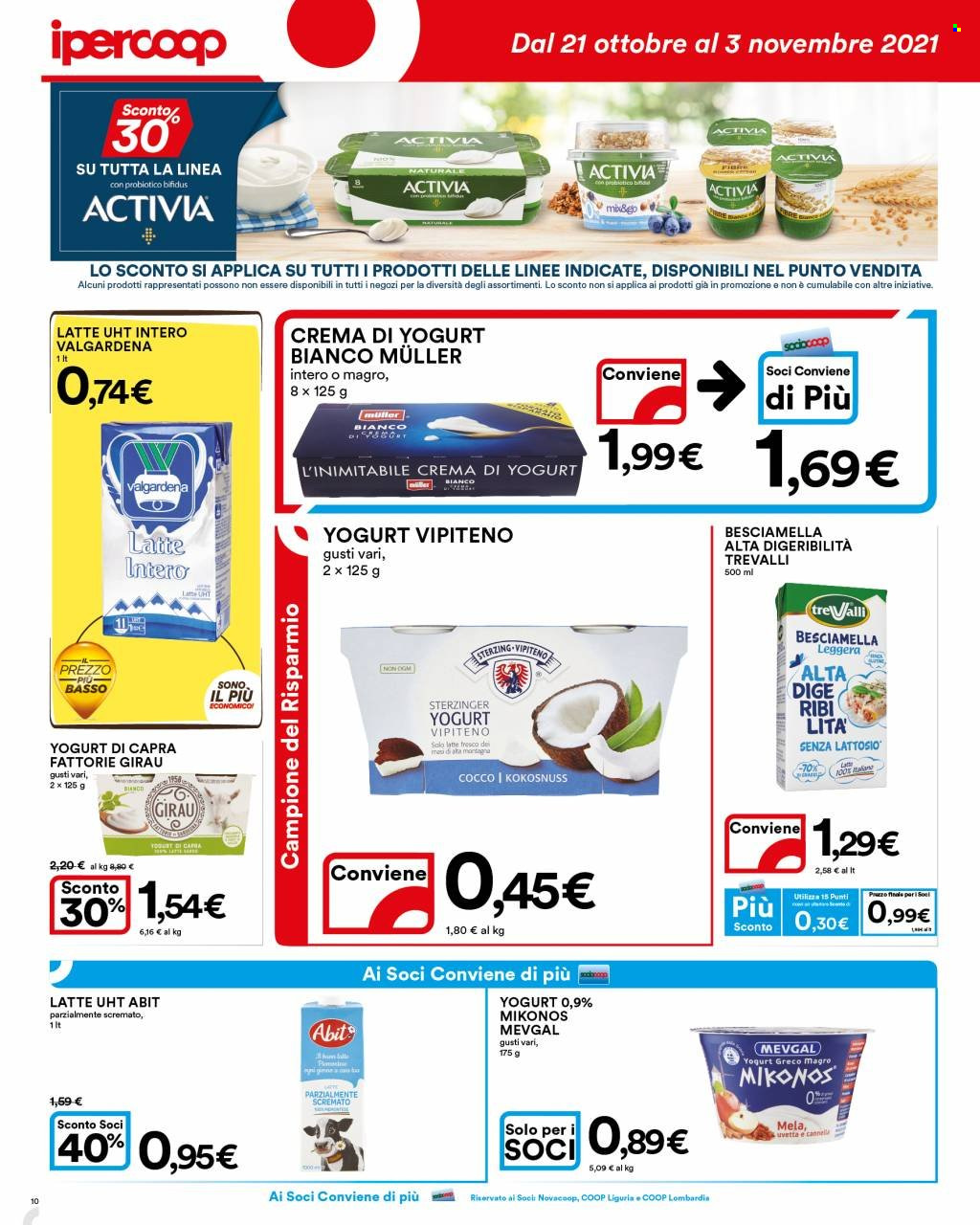 Volantino Coop - 21/10/2021 - 3/11/2021. Pagina 10