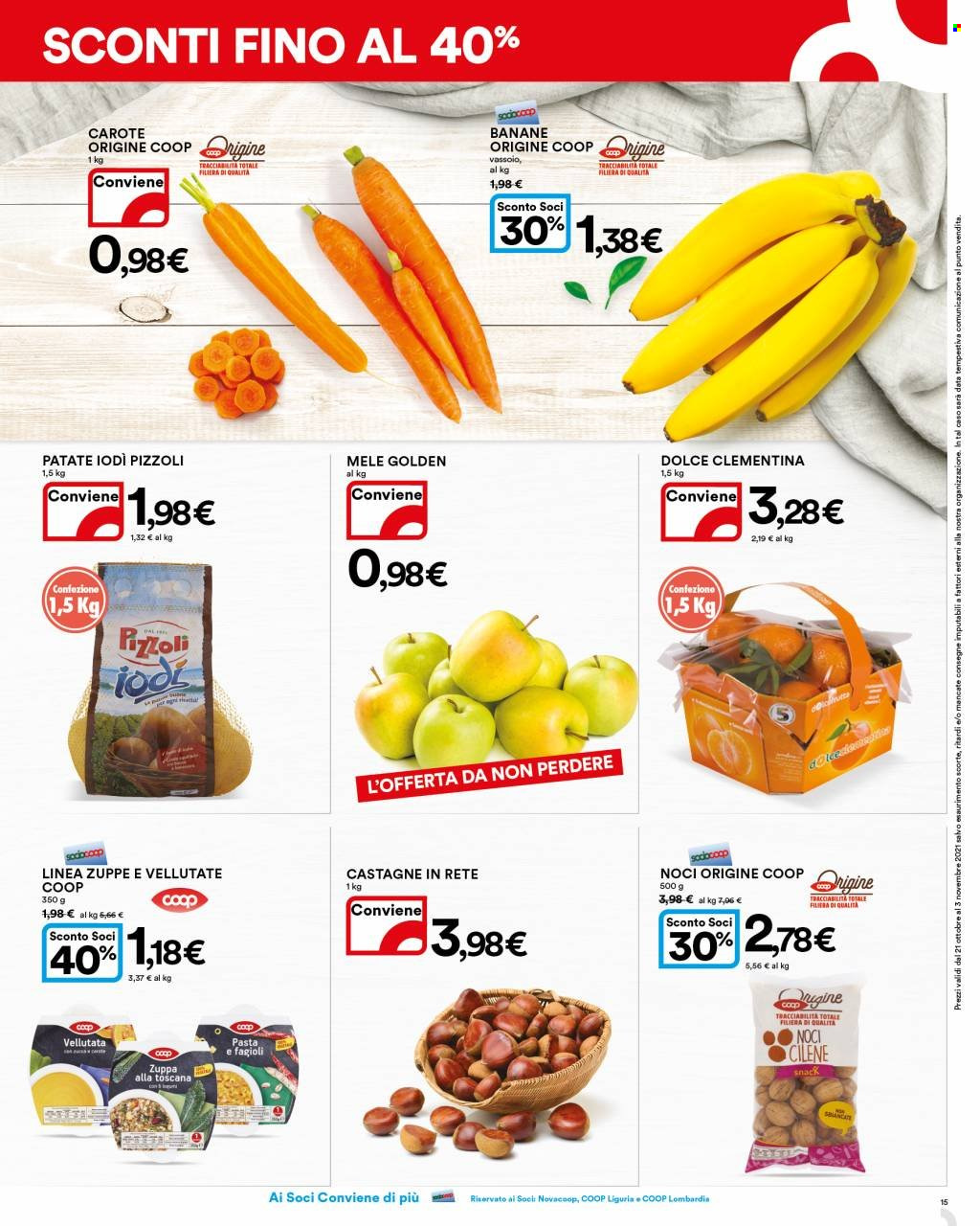 Volantino Coop - 21/10/2021 - 3/11/2021. Pagina 15