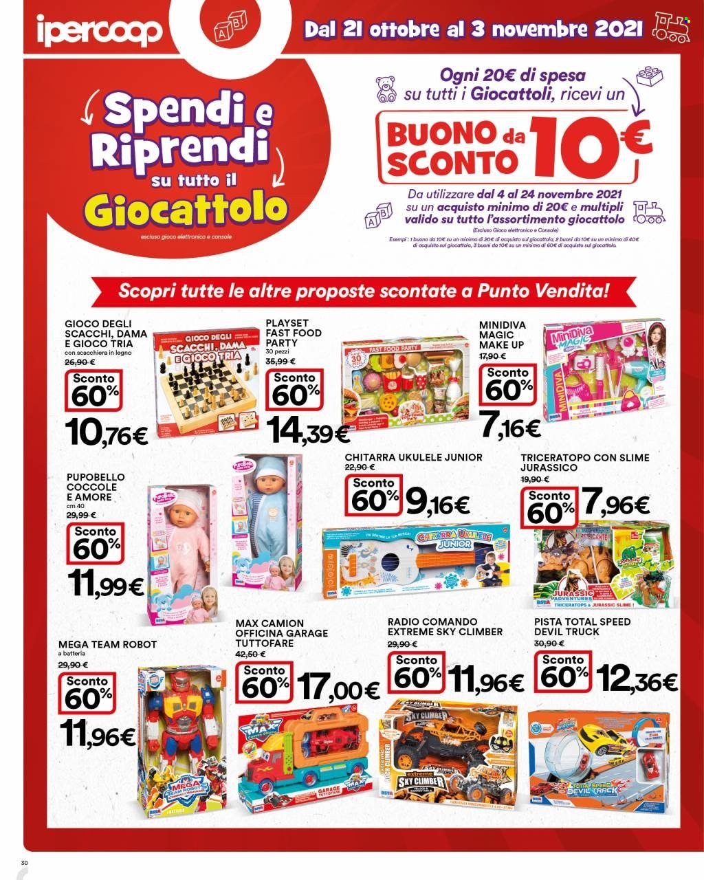 Volantino Coop - 21/10/2021 - 3/11/2021. Pagina 30