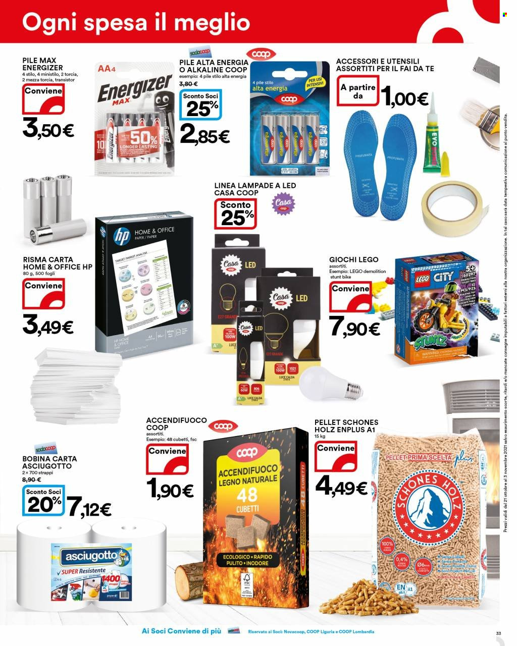 Volantino Coop - 21/10/2021 - 3/11/2021. Pagina 33