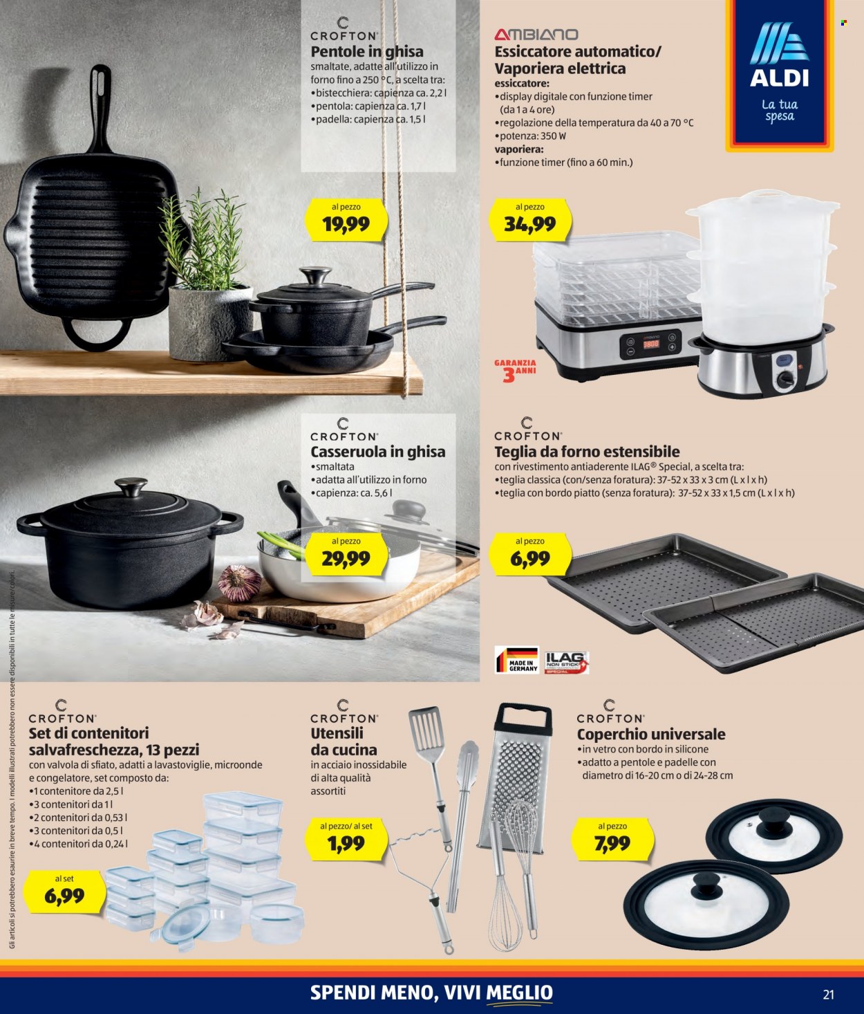 Volantino Aldi - 28/10/2021 - 6/11/2021. Pagina 21