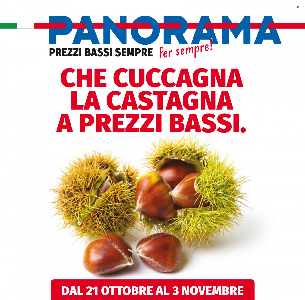 thumbnail - Volantino Panorama - 21/10/2021 - 3/11/2021.
