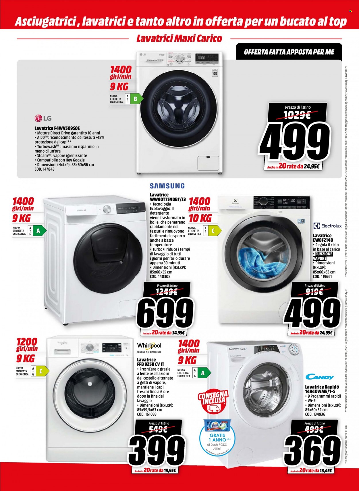 Volantino MediaWorld - 21/10/2021 - 31/10/2021. Pagina 6