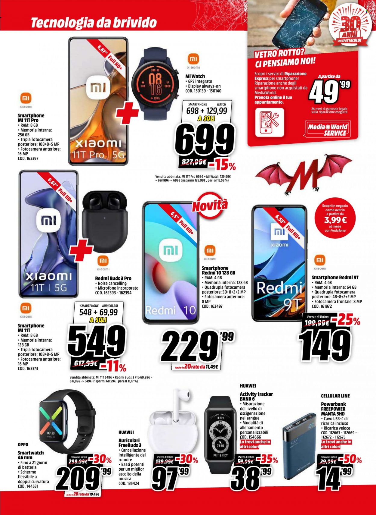 Volantino MediaWorld - 25/10/2021 - 31/10/2021. Pagina 3
