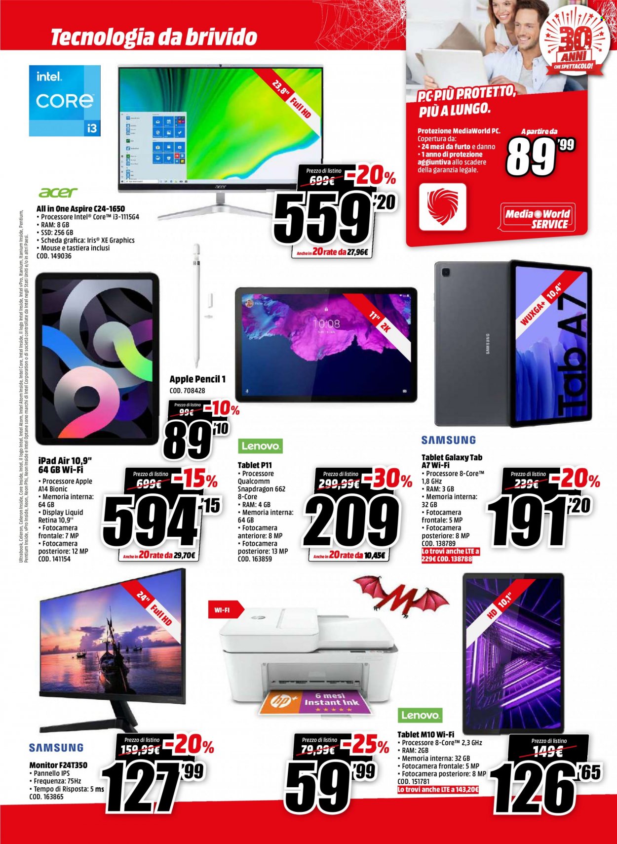 Volantino MediaWorld - 25/10/2021 - 31/10/2021. Pagina 9