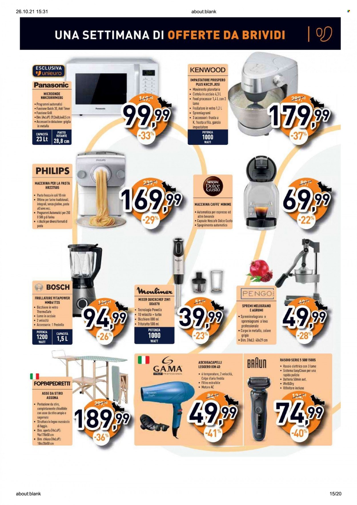 Volantino Unieuro - 25/10/2021 - 1/11/2021. Pagina 15