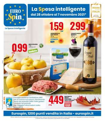 Volantino EuroSpin - 28/10/2021 - 7/11/2021.