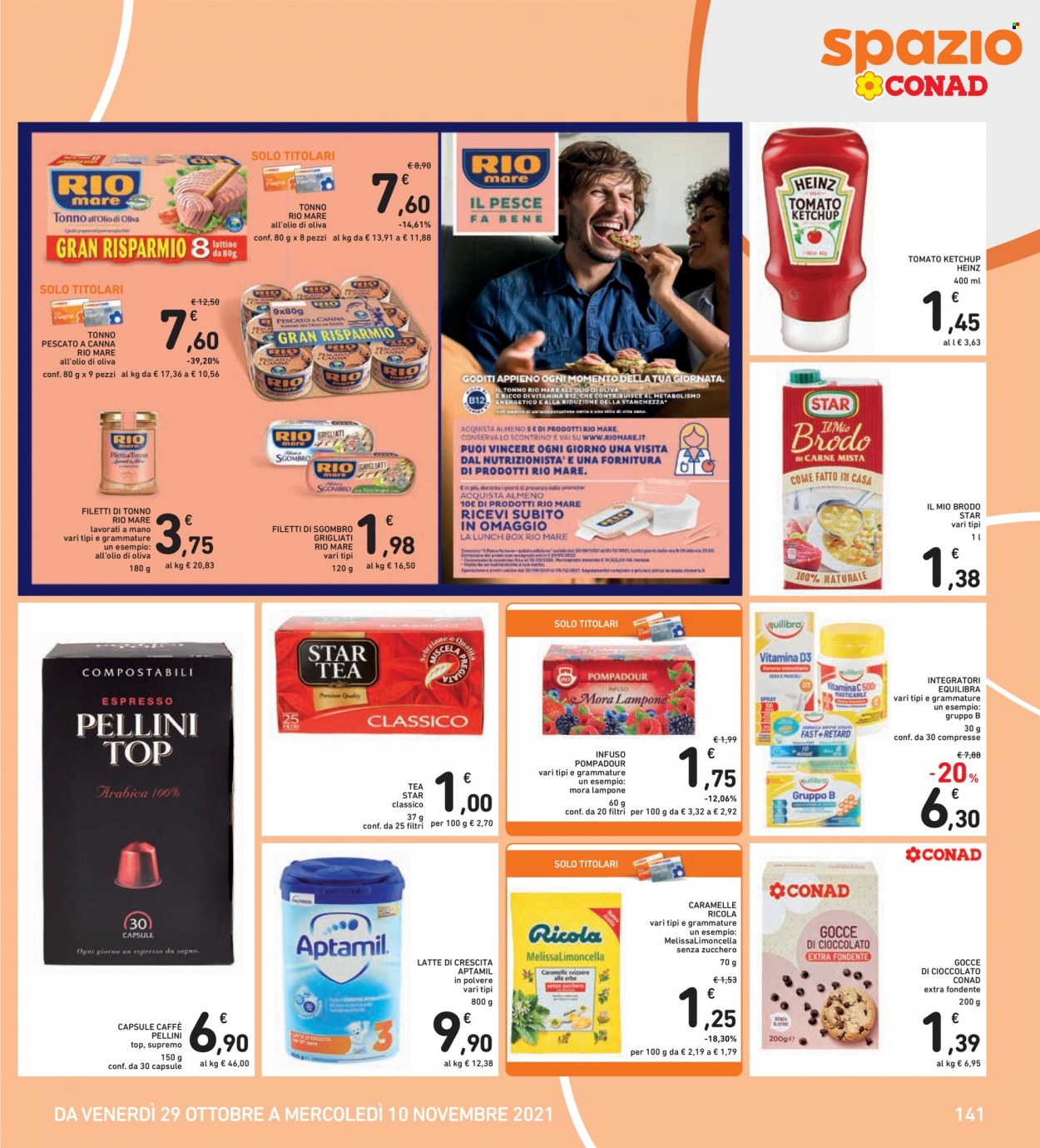Volantino Conad - 29/10/2021 - 10/11/2021. Pagina 21