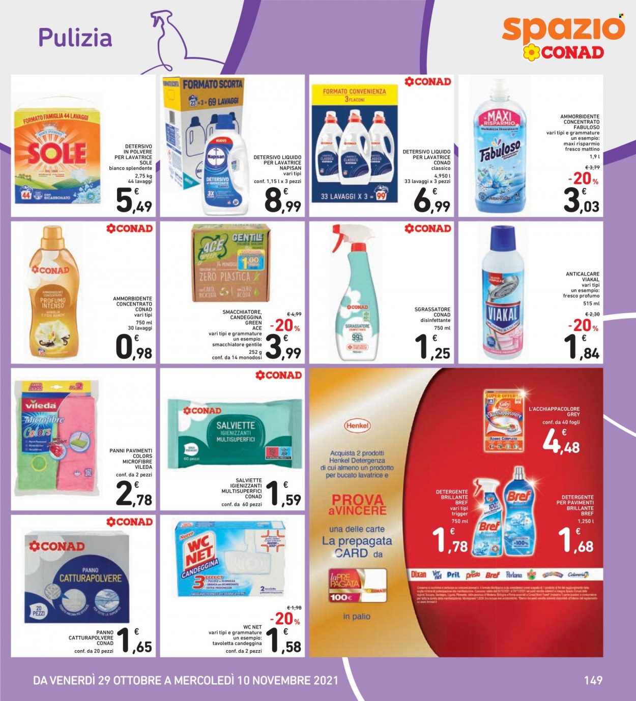 Volantino Conad - 29/10/2021 - 10/11/2021. Pagina 29