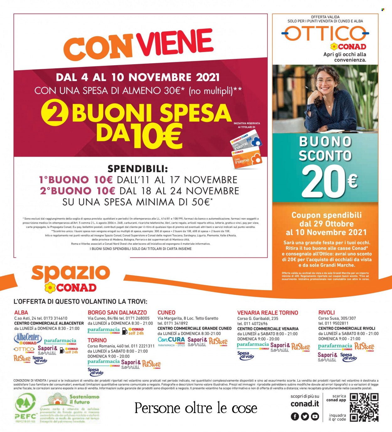 Volantino Conad - 29/10/2021 - 10/11/2021. Pagina 40
