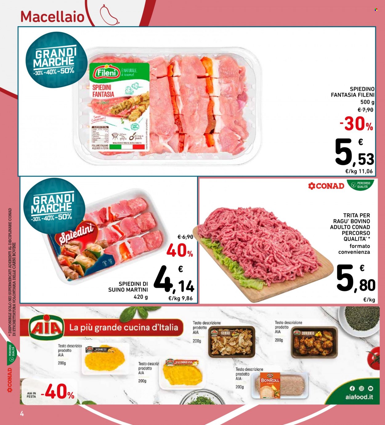 Volantino Conad - 28/10/2021 - 10/11/2021. Pagina 4