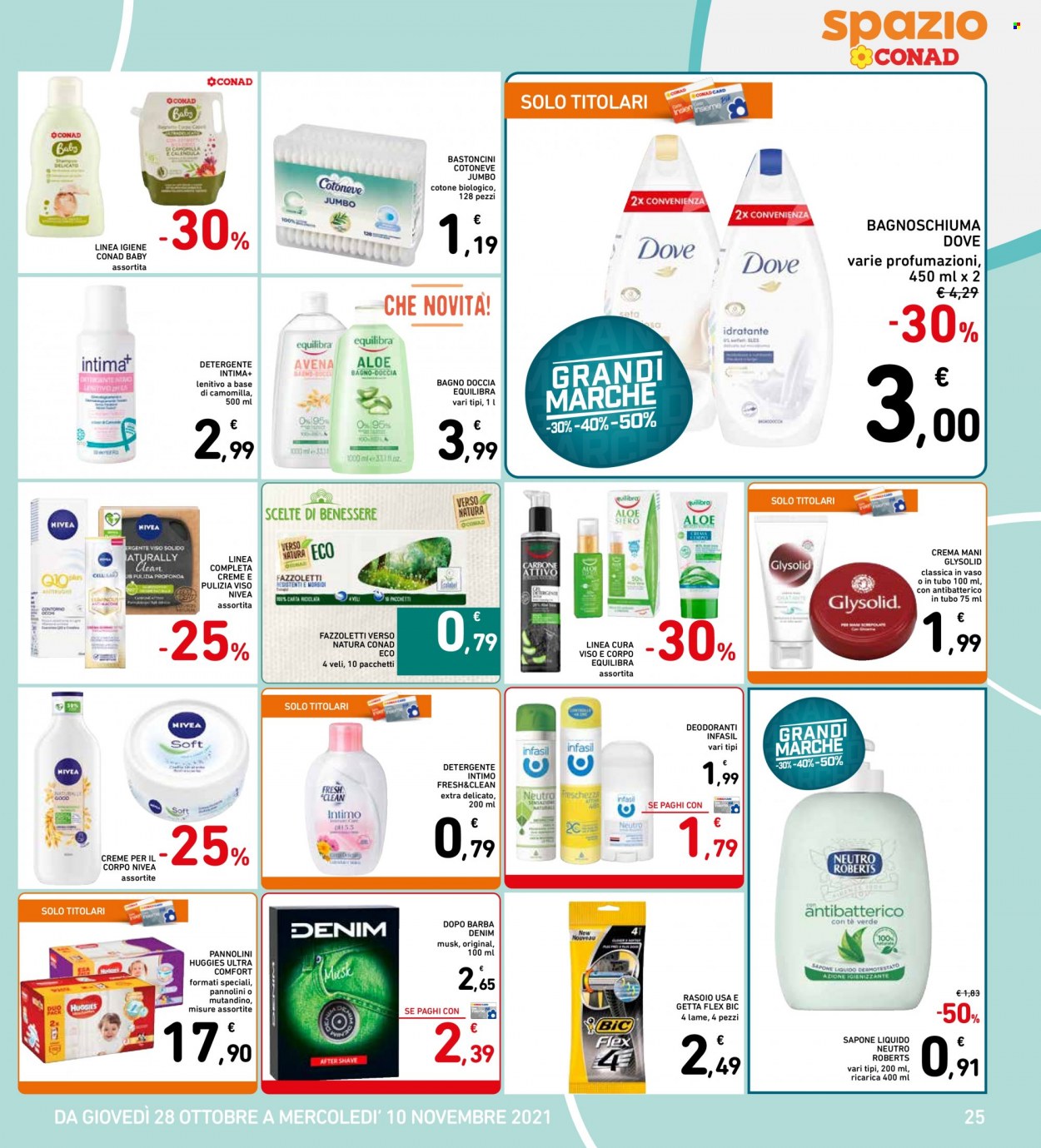 Volantino Conad - 28/10/2021 - 10/11/2021. Pagina 25