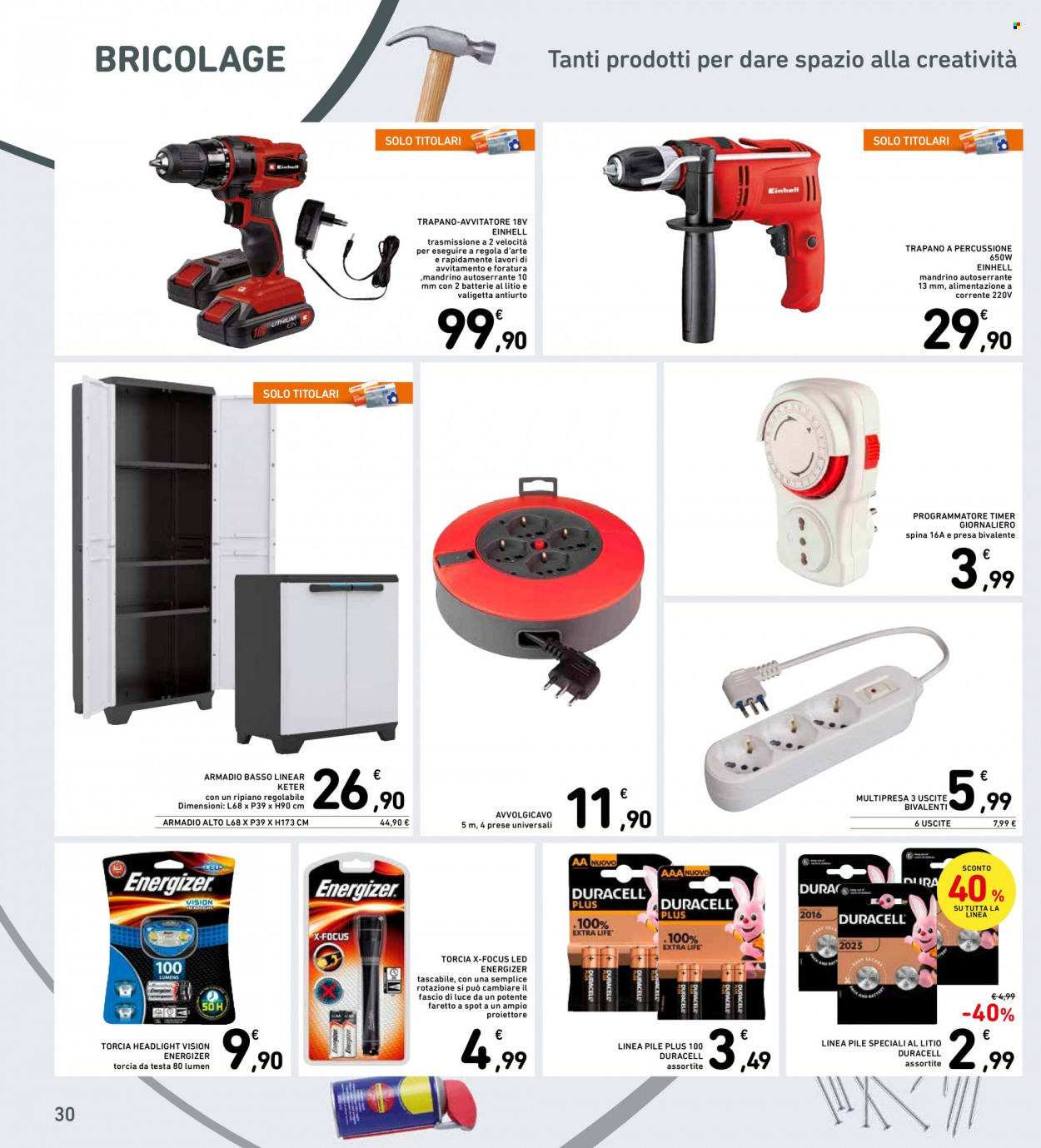 Volantino Conad - 28/10/2021 - 10/11/2021. Pagina 30