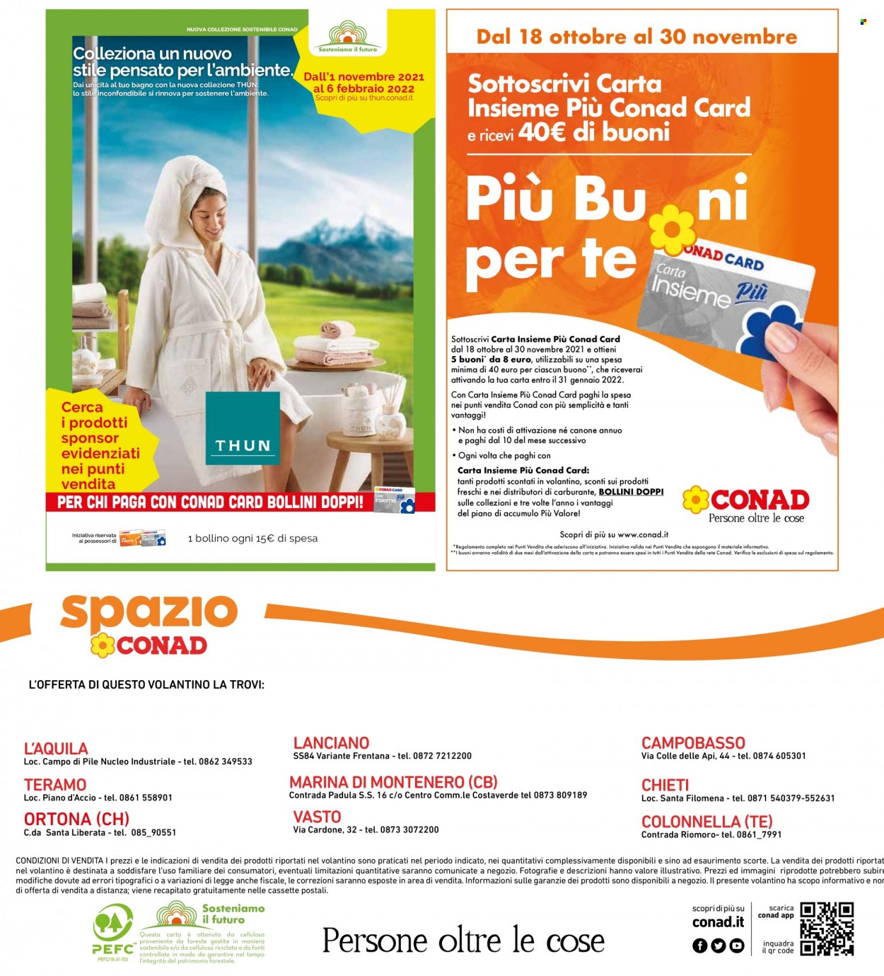 Volantino Conad - 28/10/2021 - 10/11/2021. Pagina 40