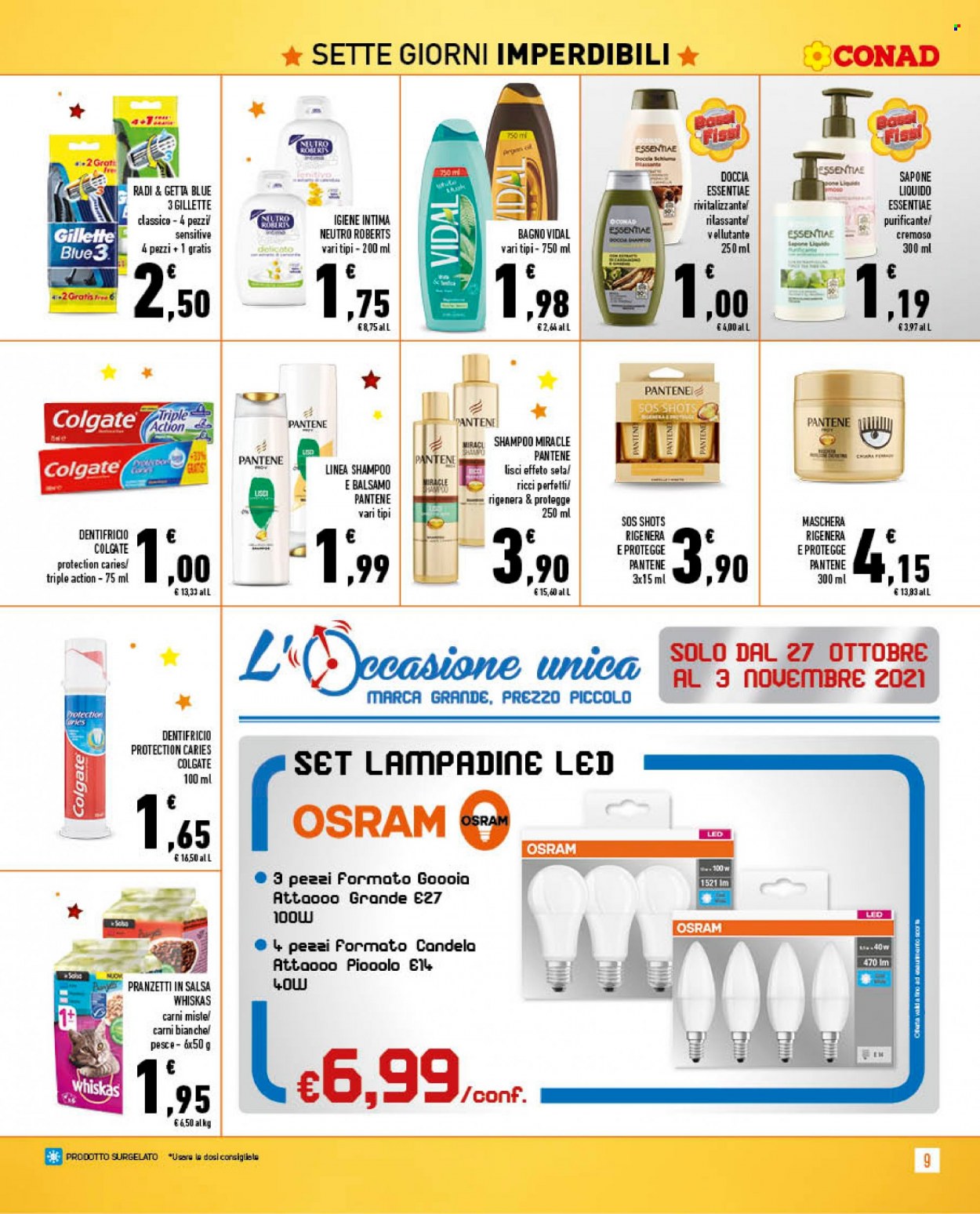 Leták Conad - 27.10.2021 - 3.11.2021. Strana 9