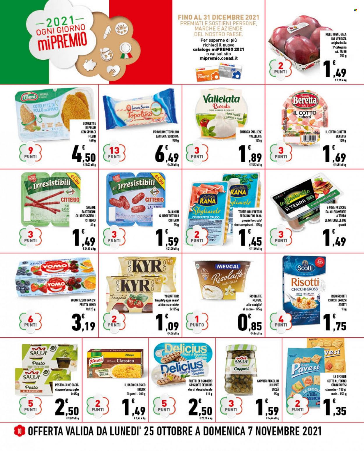 Leták Conad - 27.10.2021 - 3.11.2021. Strana 10