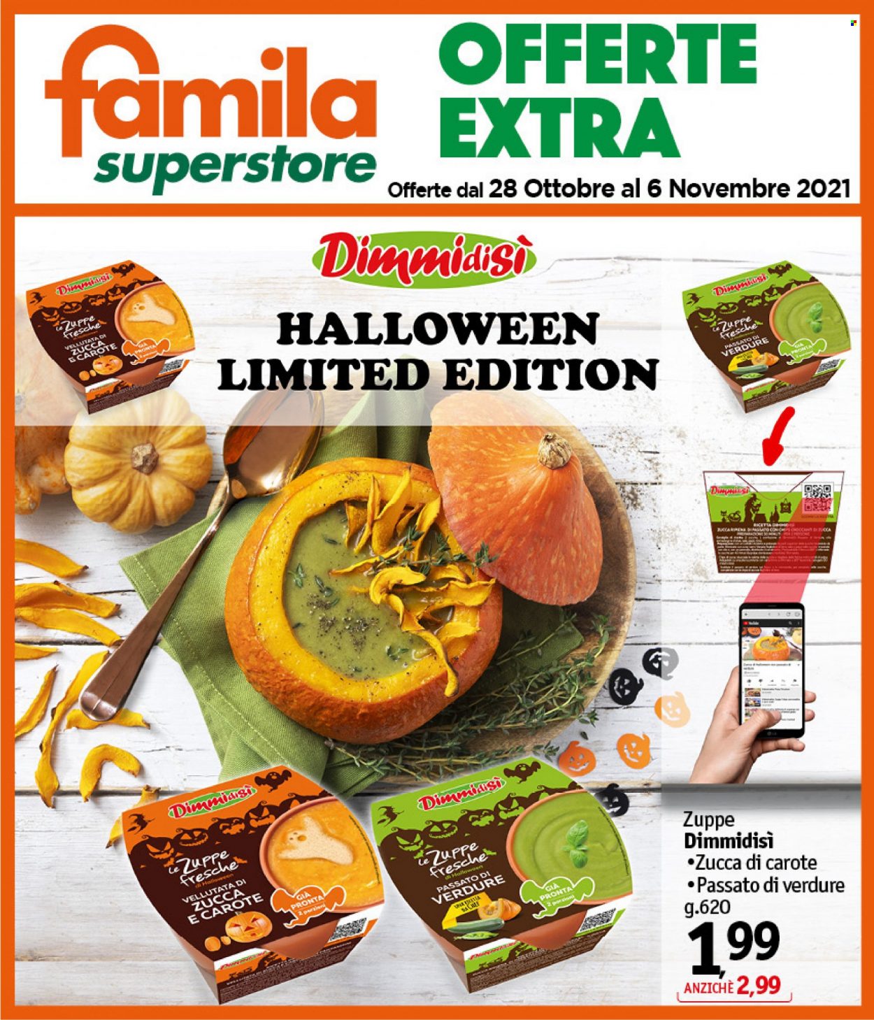Volantino Famila - 28/10/2021 - 6/11/2021. Pagina 36