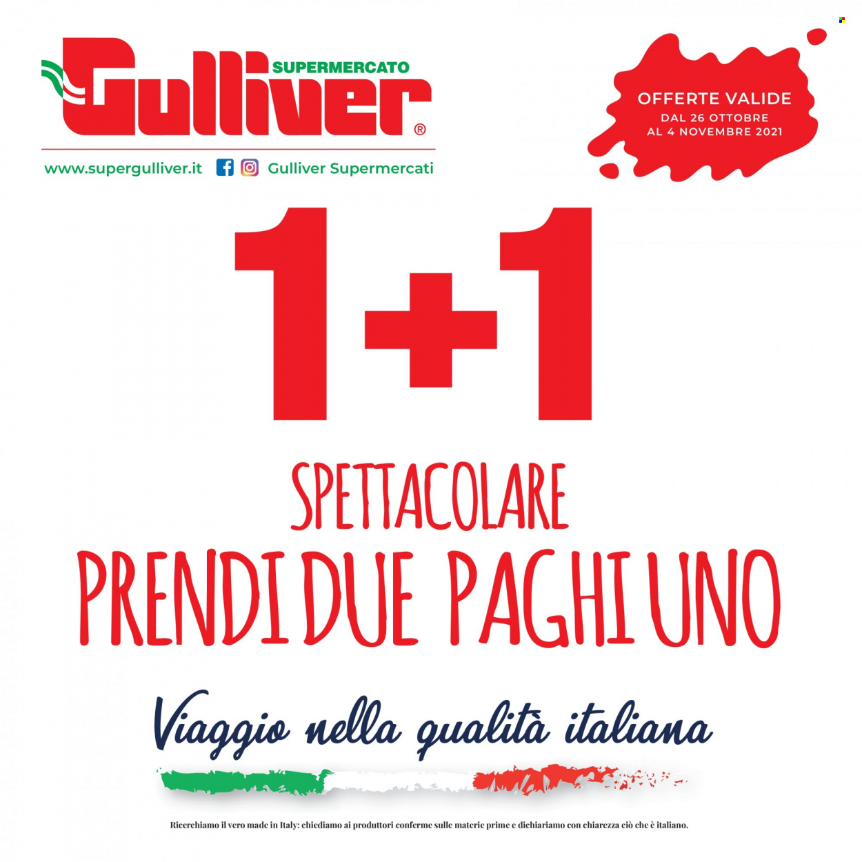 thumbnail - Volantino Gulliver - 26/10/2021 - 4/11/2021.