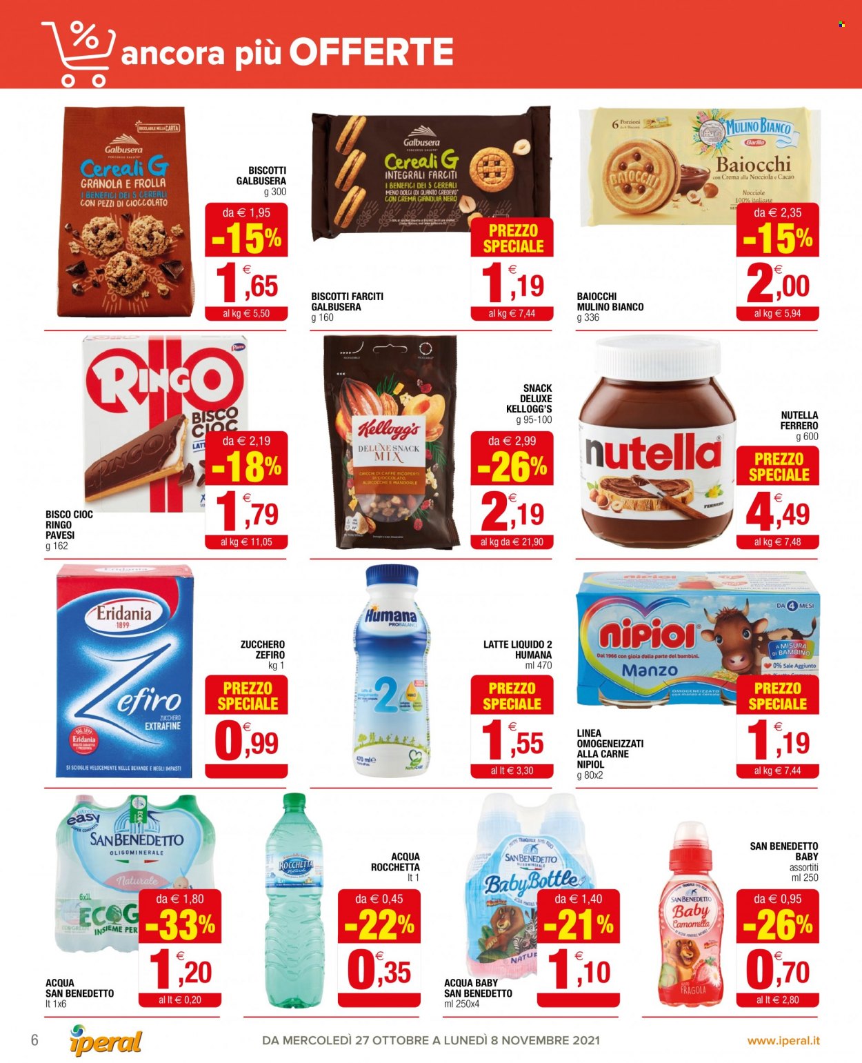 Volantino Iperal - 27/10/2021 - 8/11/2021. Pagina 6