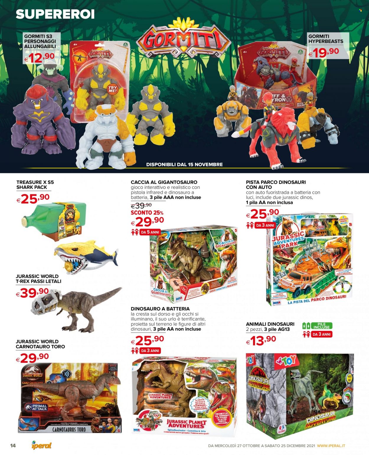 Volantino Iperal - 27/10/2021 - 25/12/2021. Pagina 14