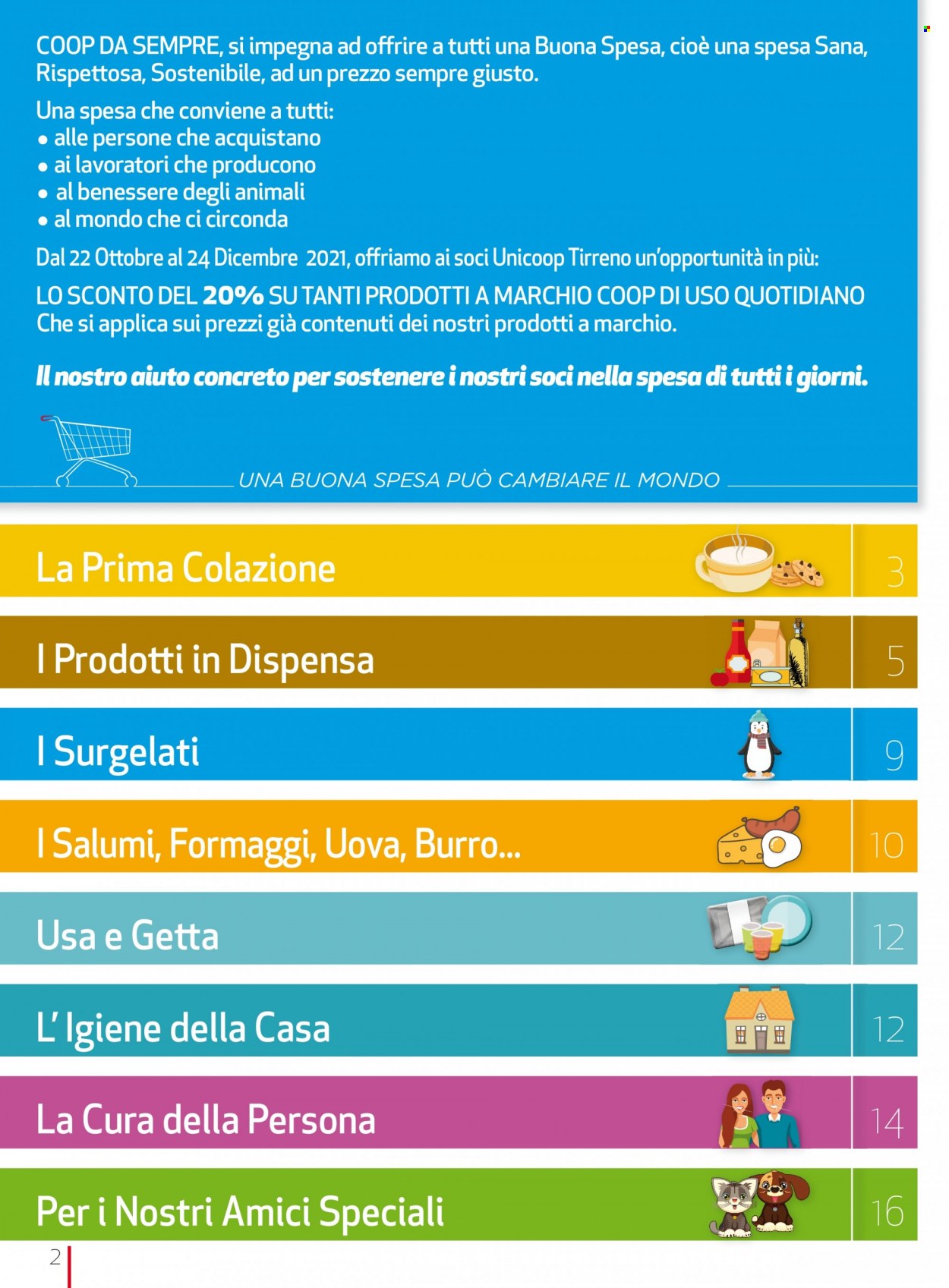Volantino Coop - 22/10/2021 - 24/12/2021. Pagina 2