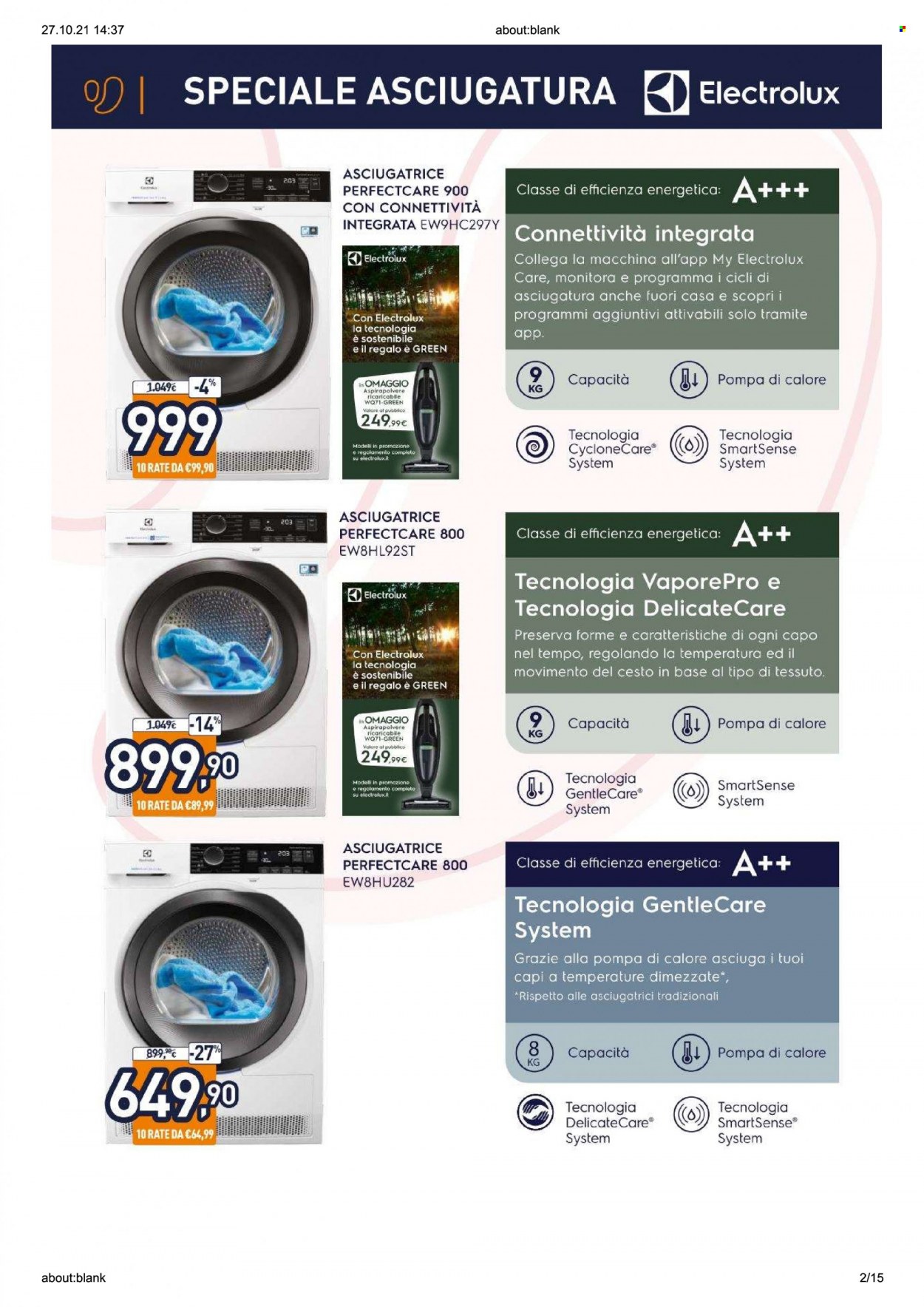 Volantino Unieuro - 18/10/2021 - 24/11/2021. Pagina 2
