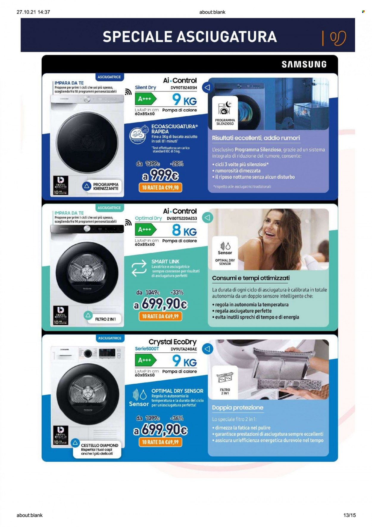 Volantino Unieuro - 18/10/2021 - 24/11/2021. Pagina 13