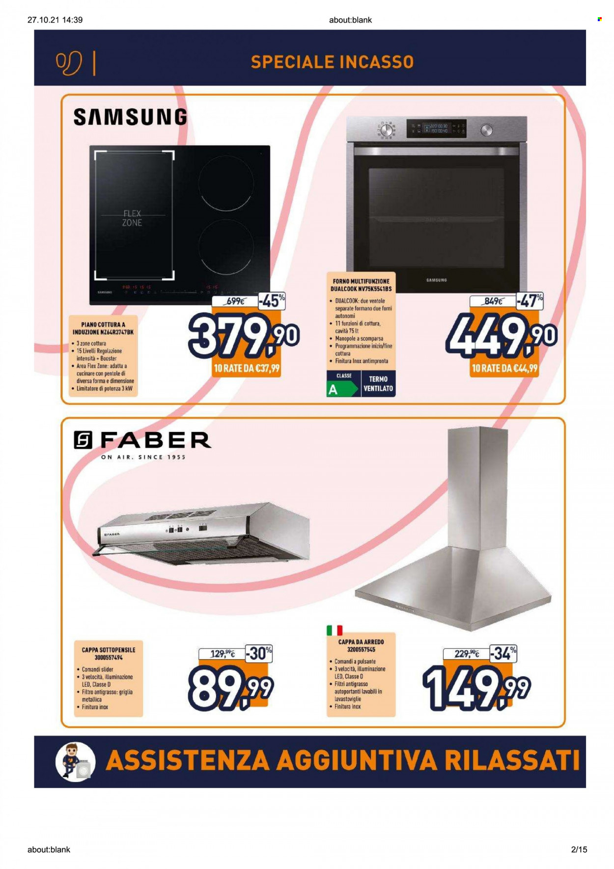 Volantino Unieuro - 25/10/2021 - 17/11/2021. Pagina 2