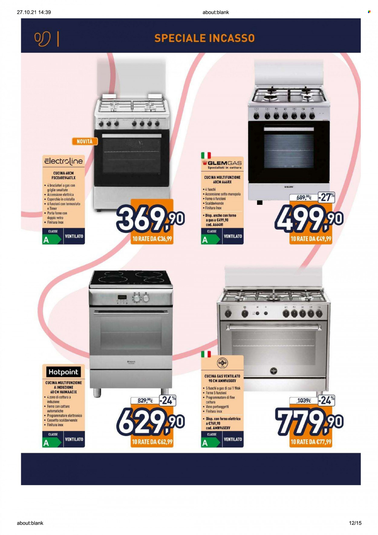 Volantino Unieuro - 25/10/2021 - 17/11/2021. Pagina 12