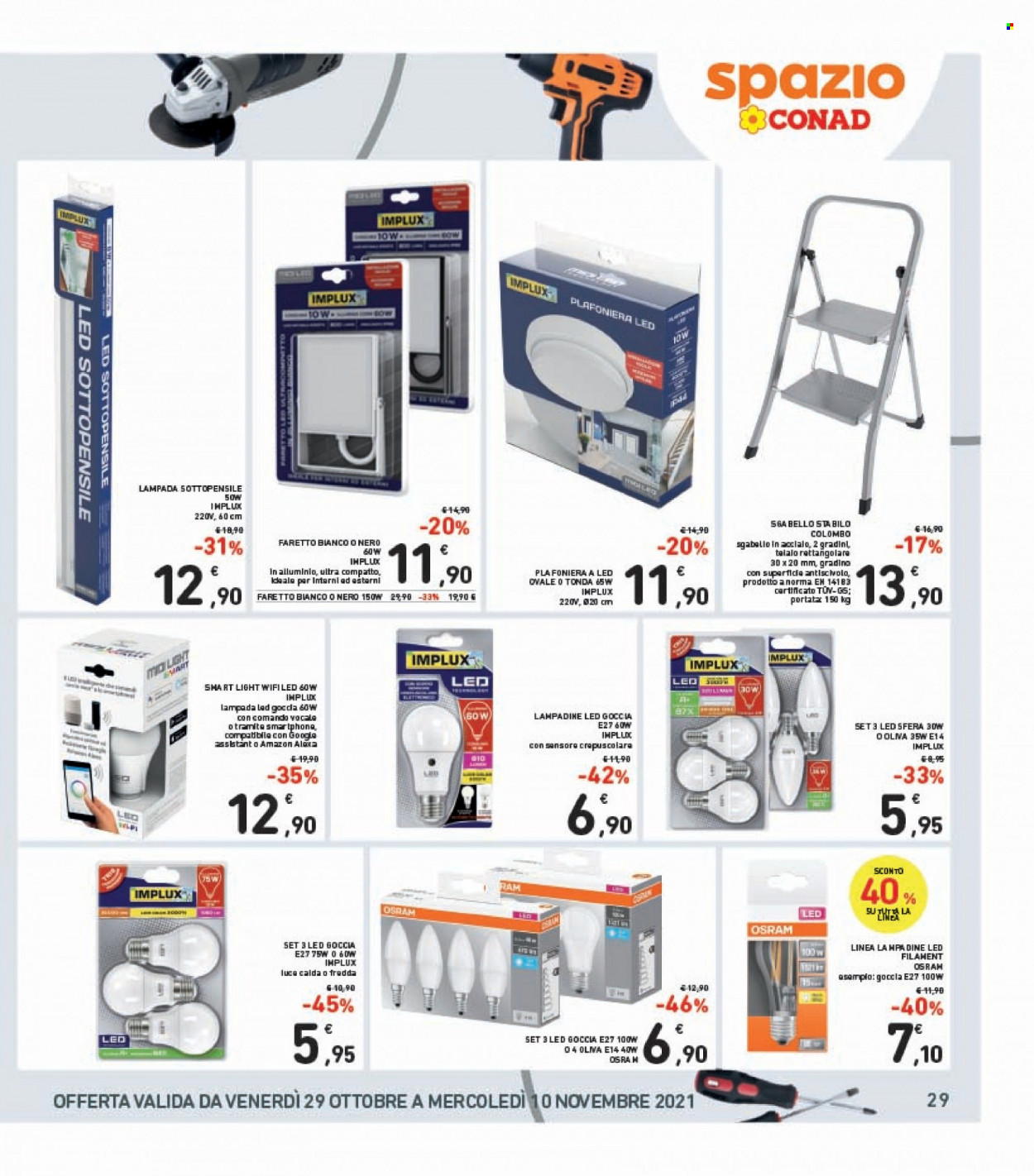 Volantino Conad - 29/10/2021 - 10/11/2021. Pagina 29