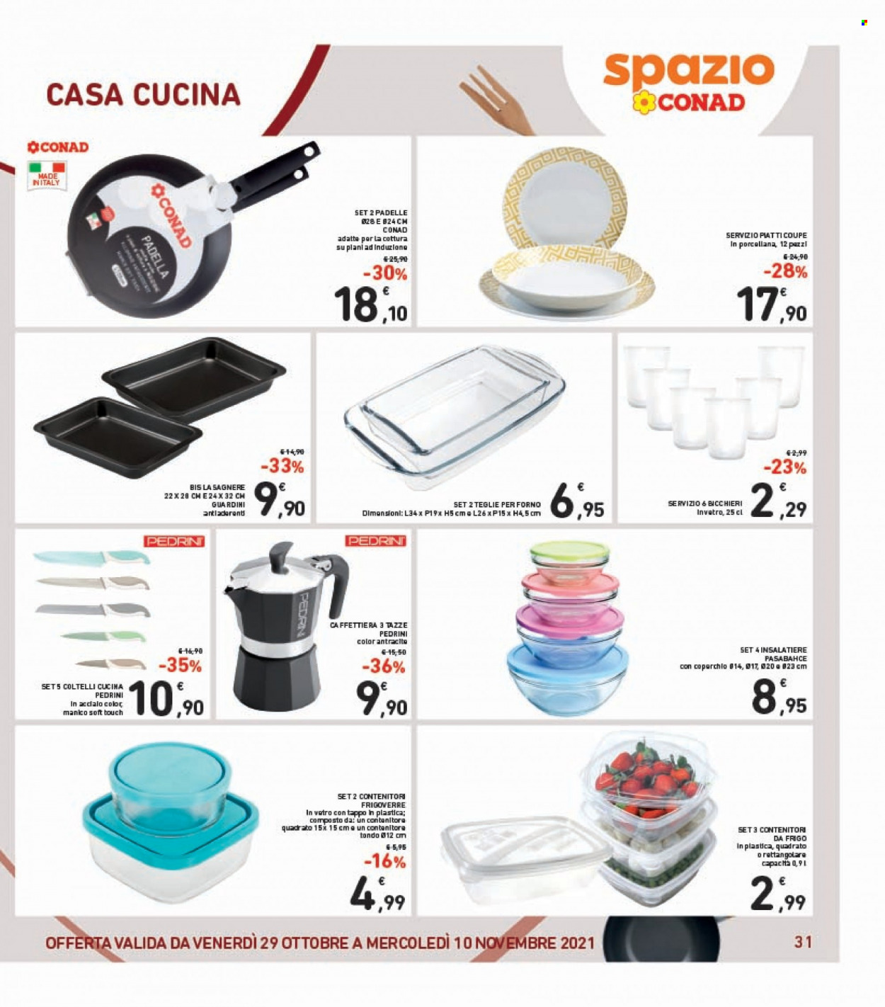 Volantino Conad - 29/10/2021 - 10/11/2021. Pagina 31