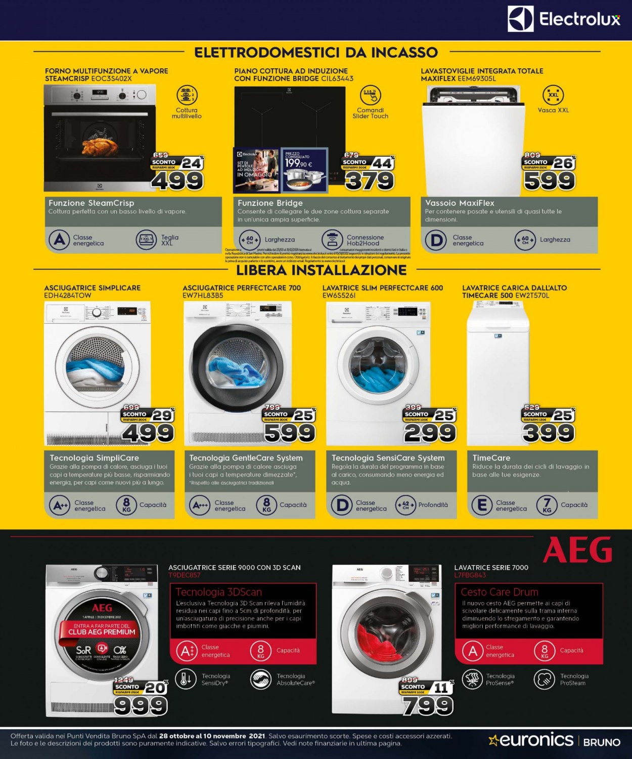 Volantino Euronics - 28/10/2021 - 10/11/2021. Pagina 26