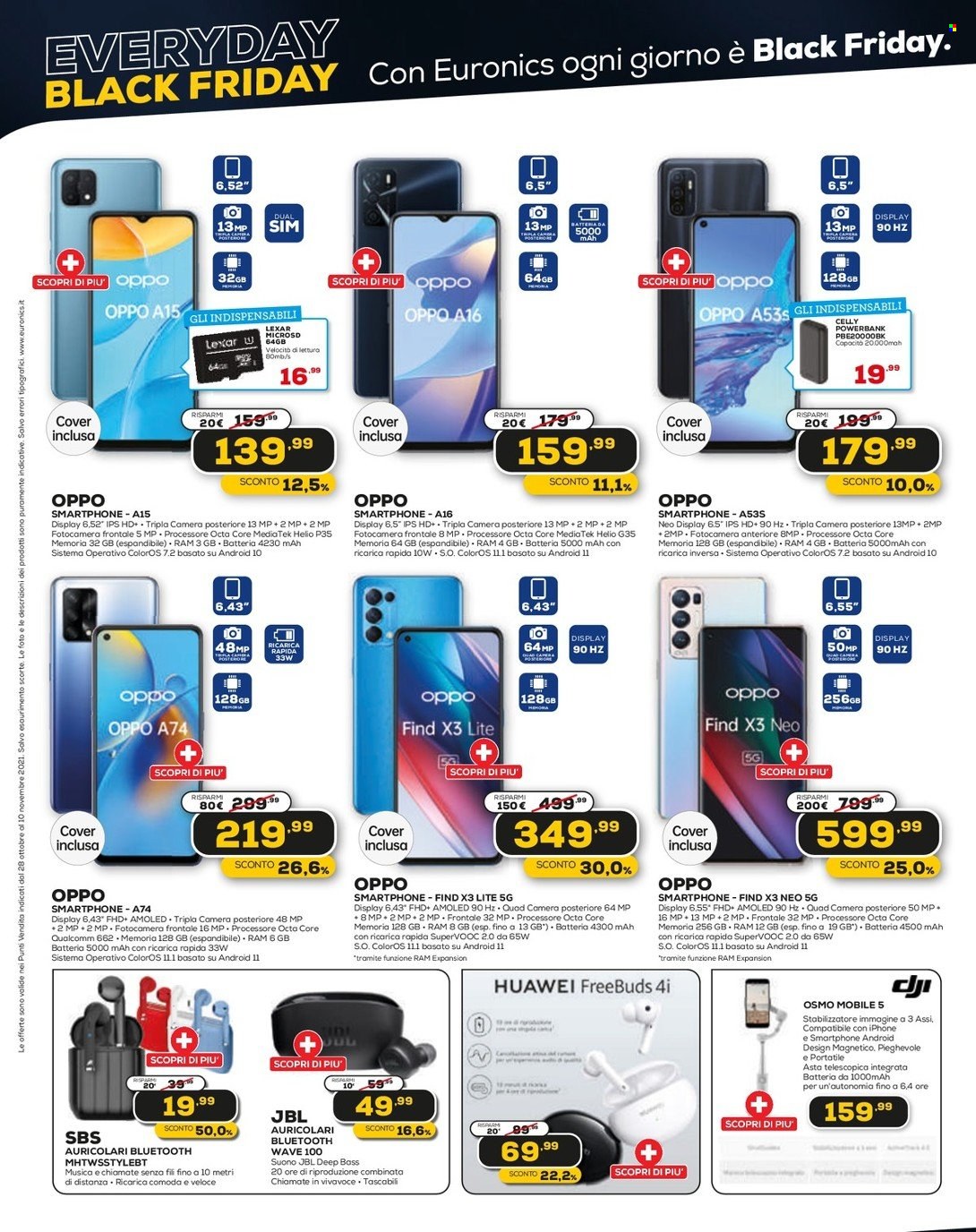 Volantino Euronics - 28/10/2021 - 10/11/2021. Pagina 8
